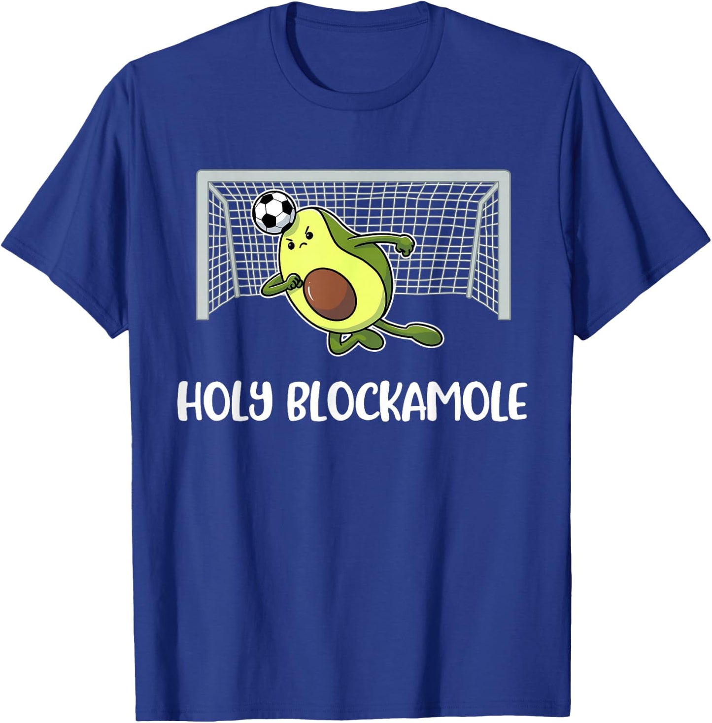 Holy Blockamole Soccer T-Shirt - T-Shirt | Royal