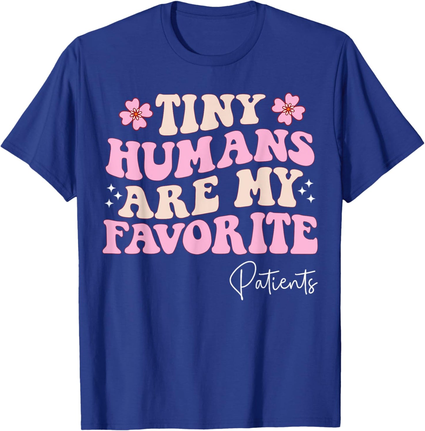 NICU Nurse Emergency Nursing Department Pediatric Nurse ER T-Shirt - T-Shirt | Royal