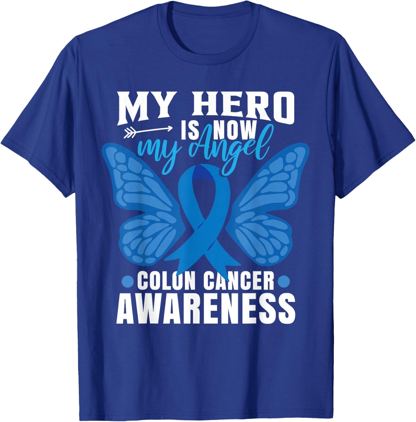 Colon Cancer Awareness Colorectal Cancer Month T-Shirt - T-Shirt | Royal