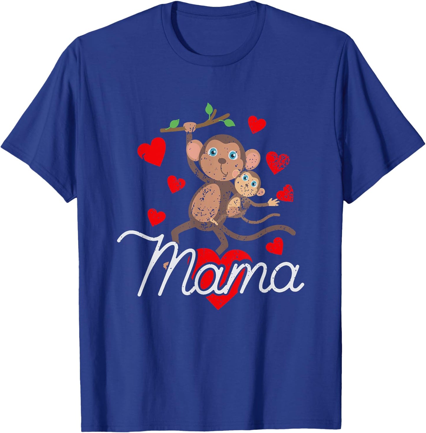 Mama monkey T-Shirt - T-Shirt | Royal
