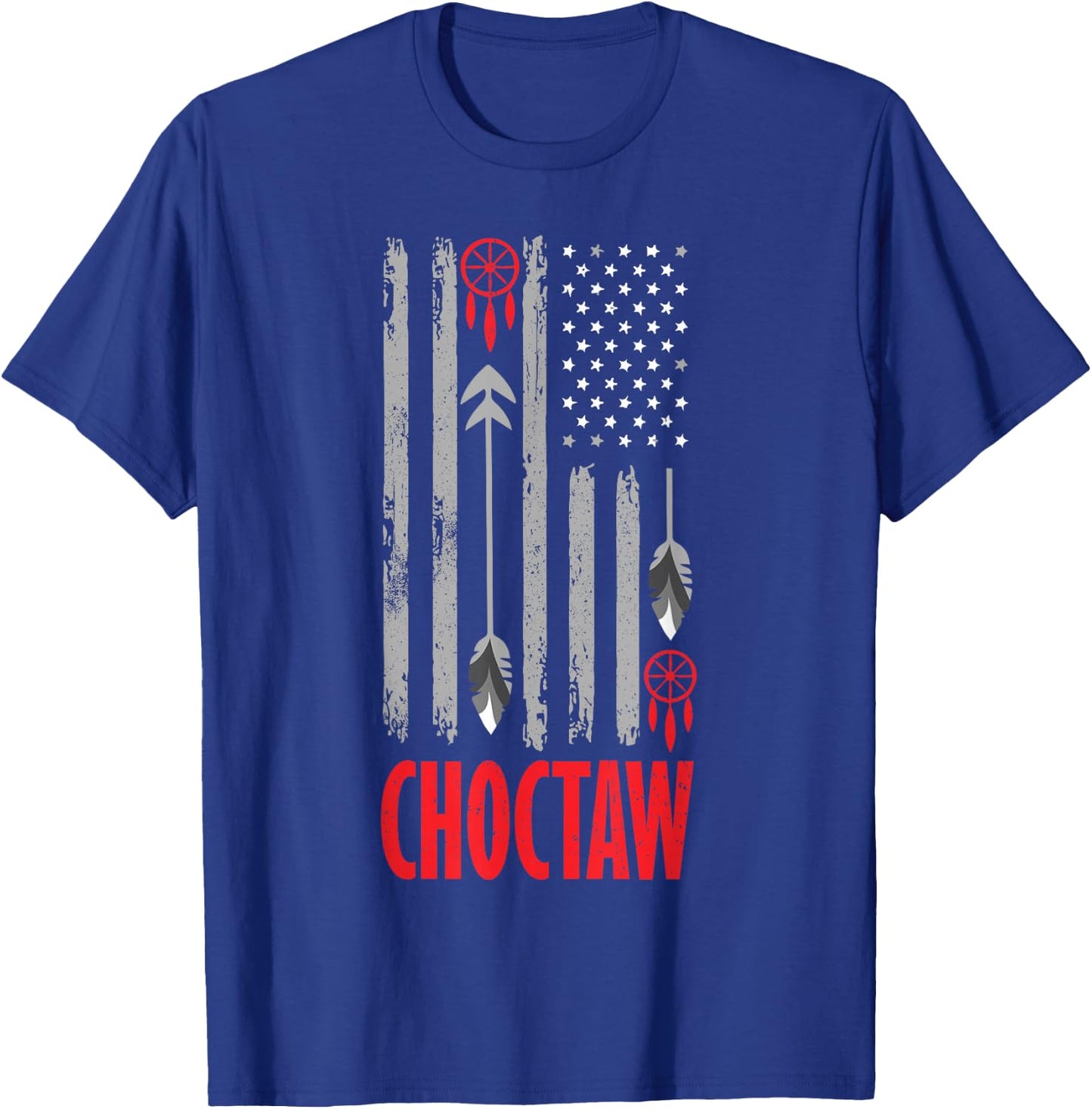 Choctaw Tribe Native American Day Indigenous Peoples Day Men T-Shirt - T-Shirt | Royal