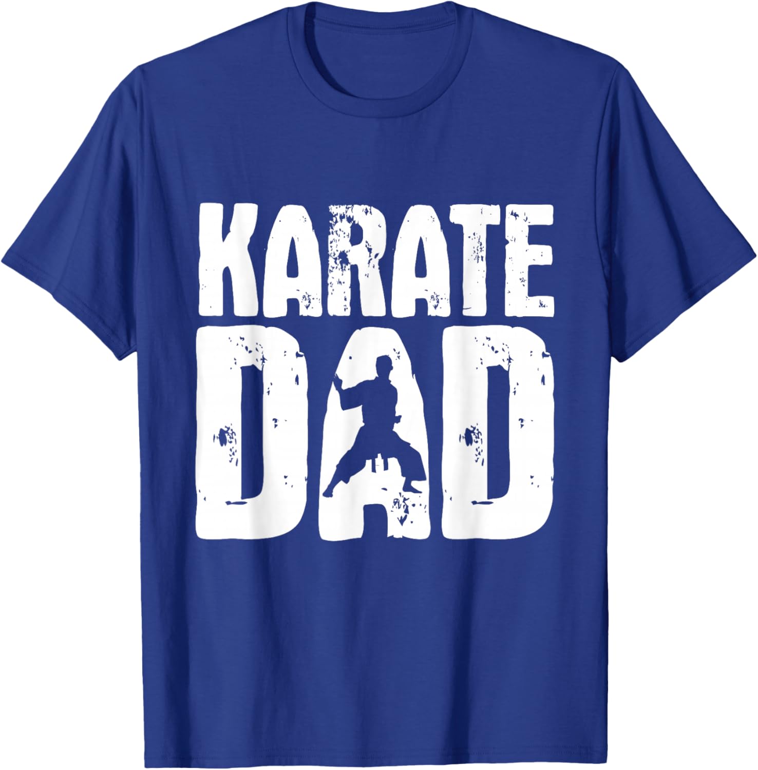Karate Dad - Martial Arts Coach Karateka Taekwondo Trainer T-Shirt - T-Shirt | Royal