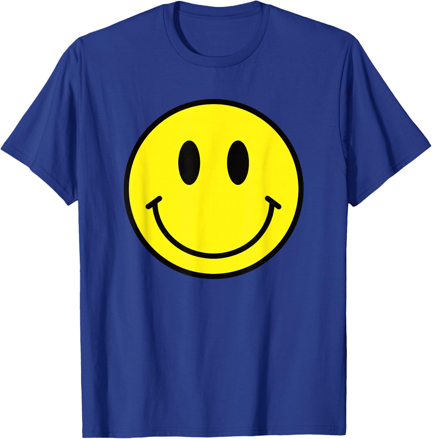 Yellow Smile Face Shirt Cute Happy Peace Smiling Face Kids T-Shirt - T-Shirt | Royal