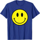 Yellow Smile Face Shirt Cute Happy Peace Smiling Face Kids T-Shirt - T-Shirt | Royal