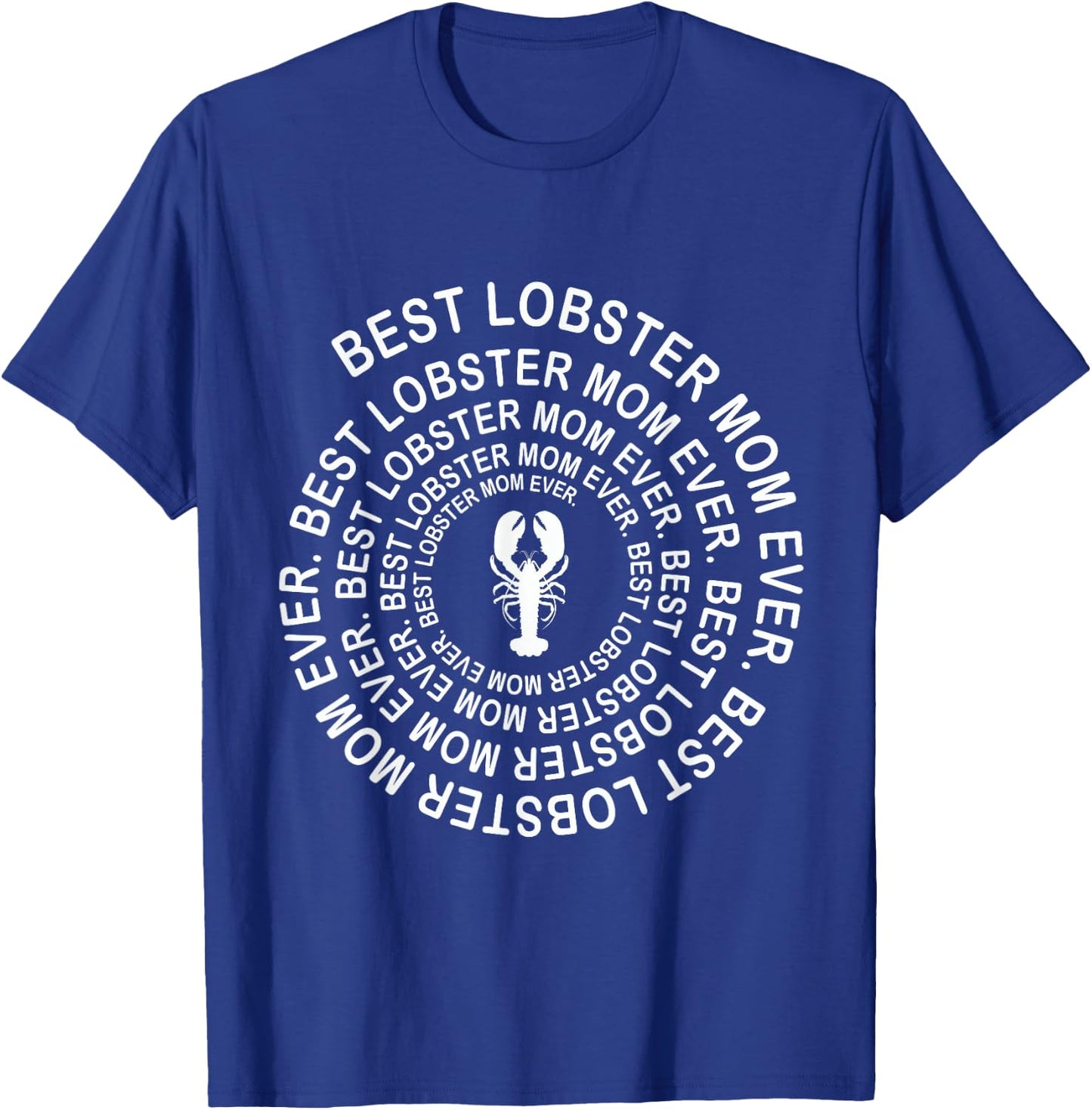 Funny Lobster Mom Spiral Girls Mother's Day T-Shirt - T-Shirt | Royal