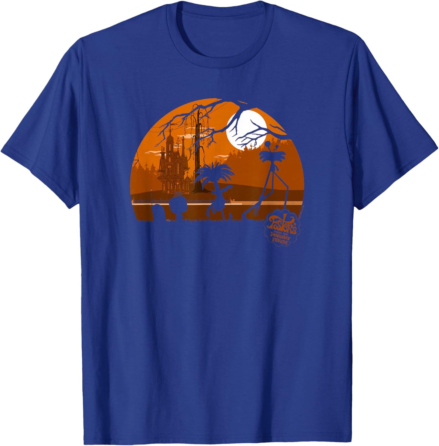 Foster's Home for Imaginary Friends Halloween Dusk T-Shirt - T-Shirt | Royal
