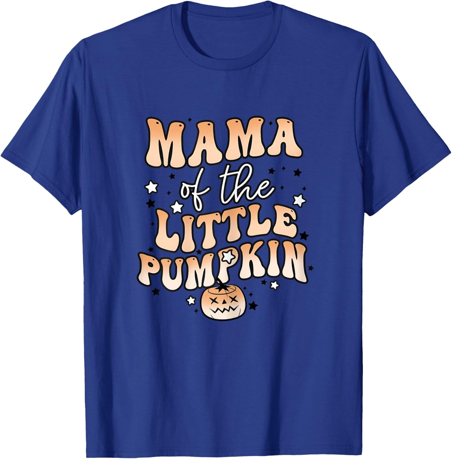 Mama of the Little Pumpkin Halloween Cute Family Matching T-Shirt - T-Shirt | Royal