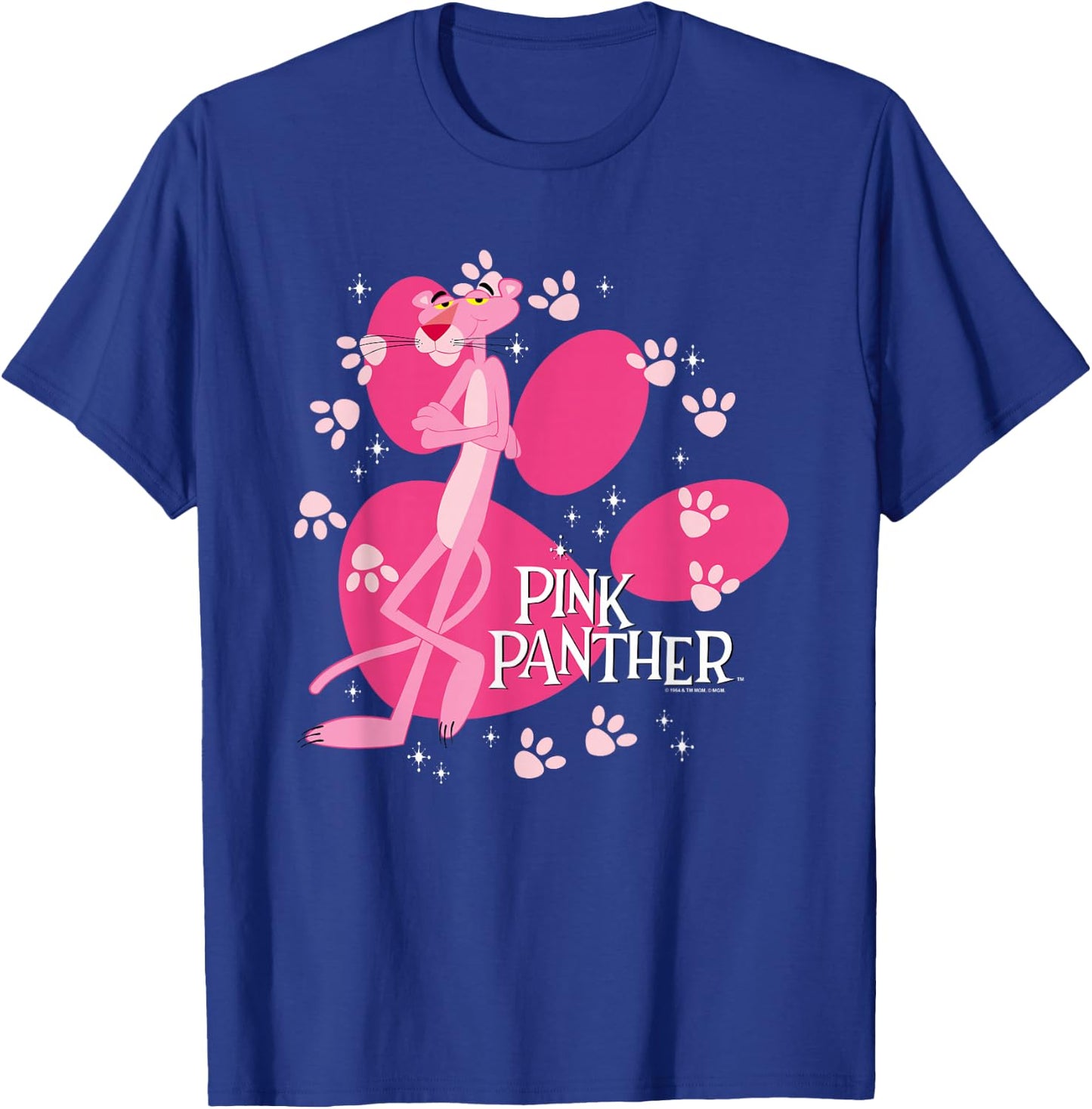 Pink Panther Walk All Over T-Shirt - T-Shirt | Royal