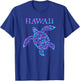 Hawaii Sea Turtle Boys Girls Toddler T-Shirt - T-Shirt | Royal