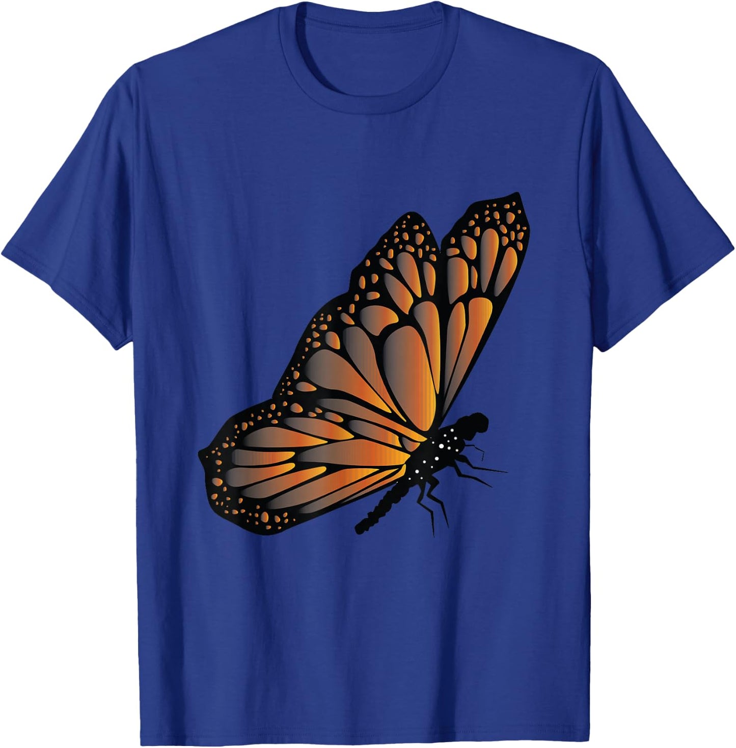 Insect Monarch Butterflies Entomology Monarch Butterfly T-Shirt - T-Shirt | Royal