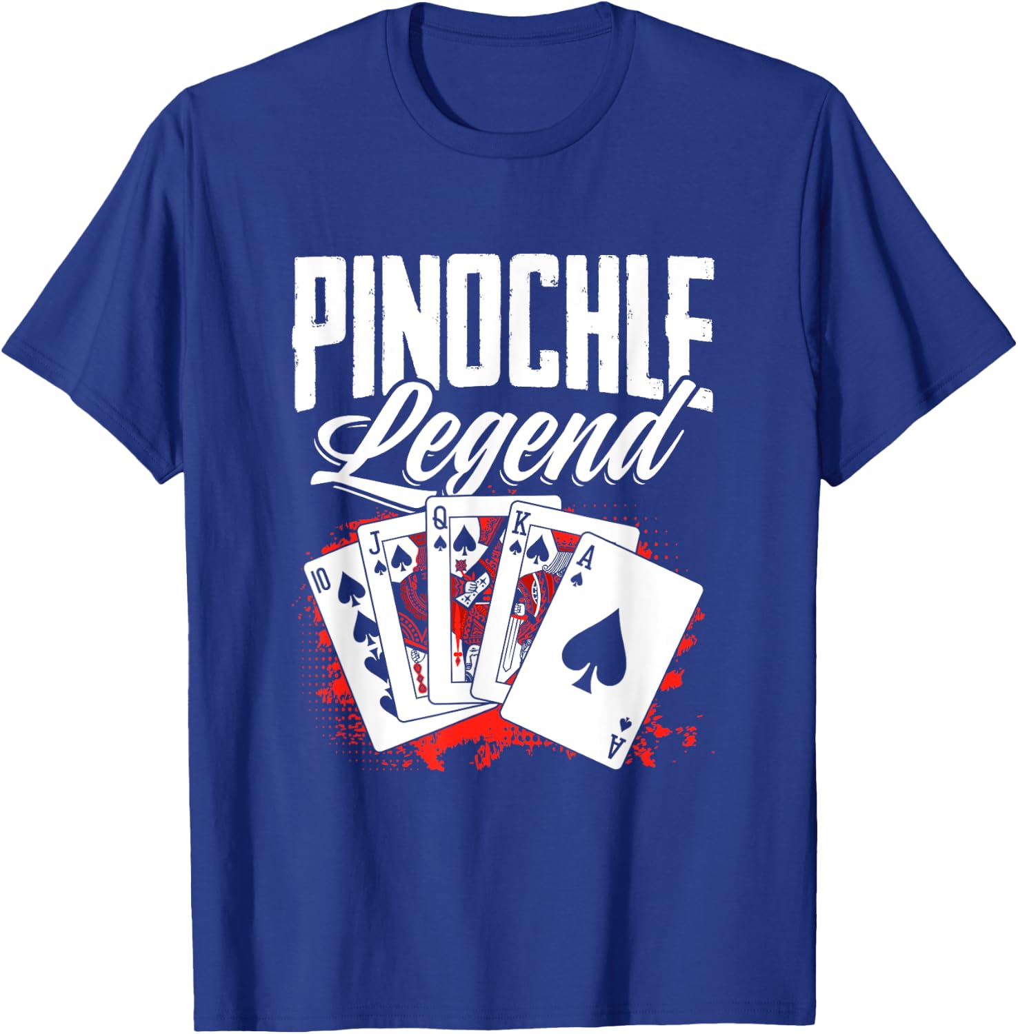 Pinochle Legend - Funny Pinochle Card Game Pinochle T-Shirt - T-Shirt | Royal