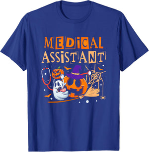 Scary Halloween One Spooky Medical Assistant Halloween T-Shirt - T-Shirt | Royal