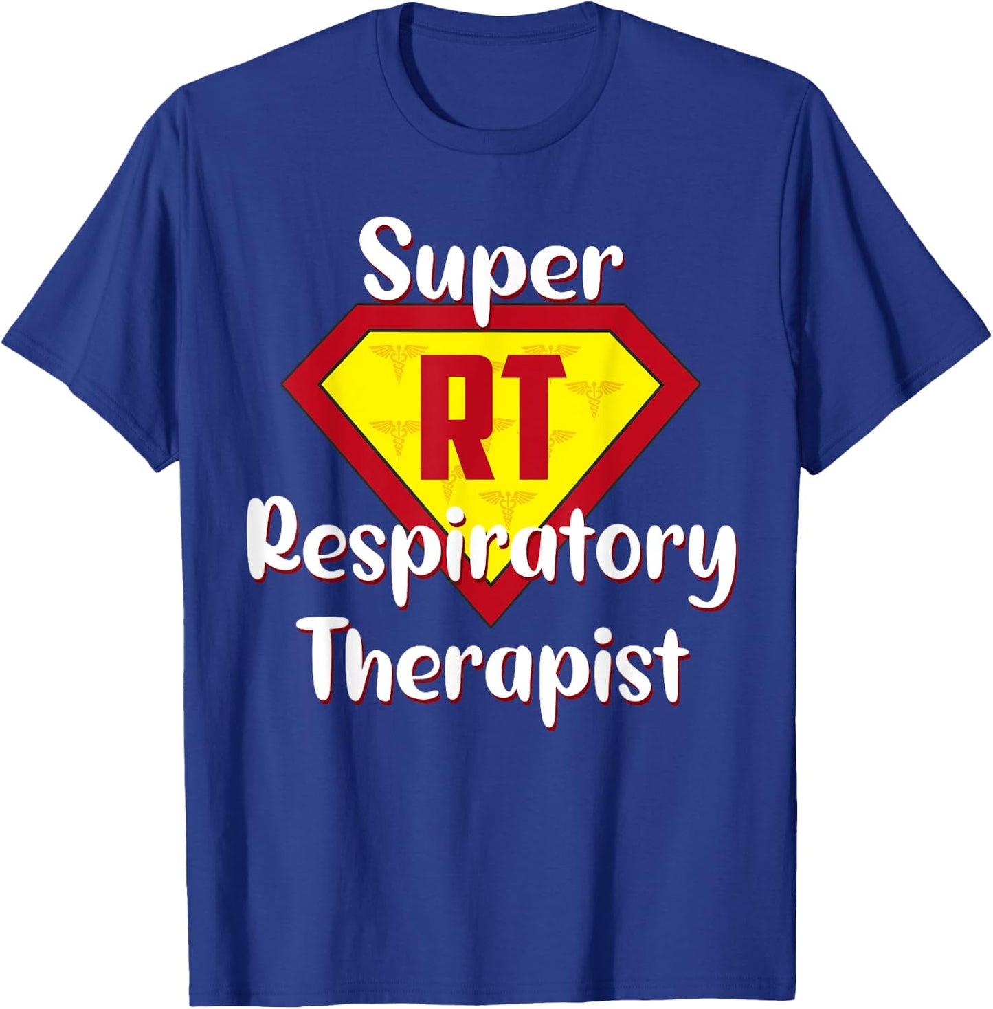 Super Respiratory Therapist Hero RT Life Therapist Gifts T-Shirt - T-Shirt | Royal