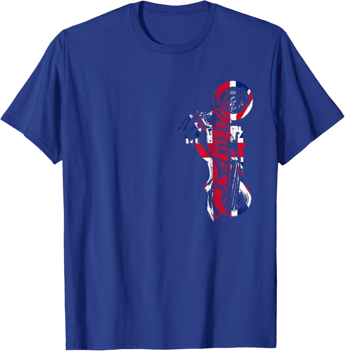 Rocket III Motorcycle Union Jack T-Shirt - T-Shirt | Royal