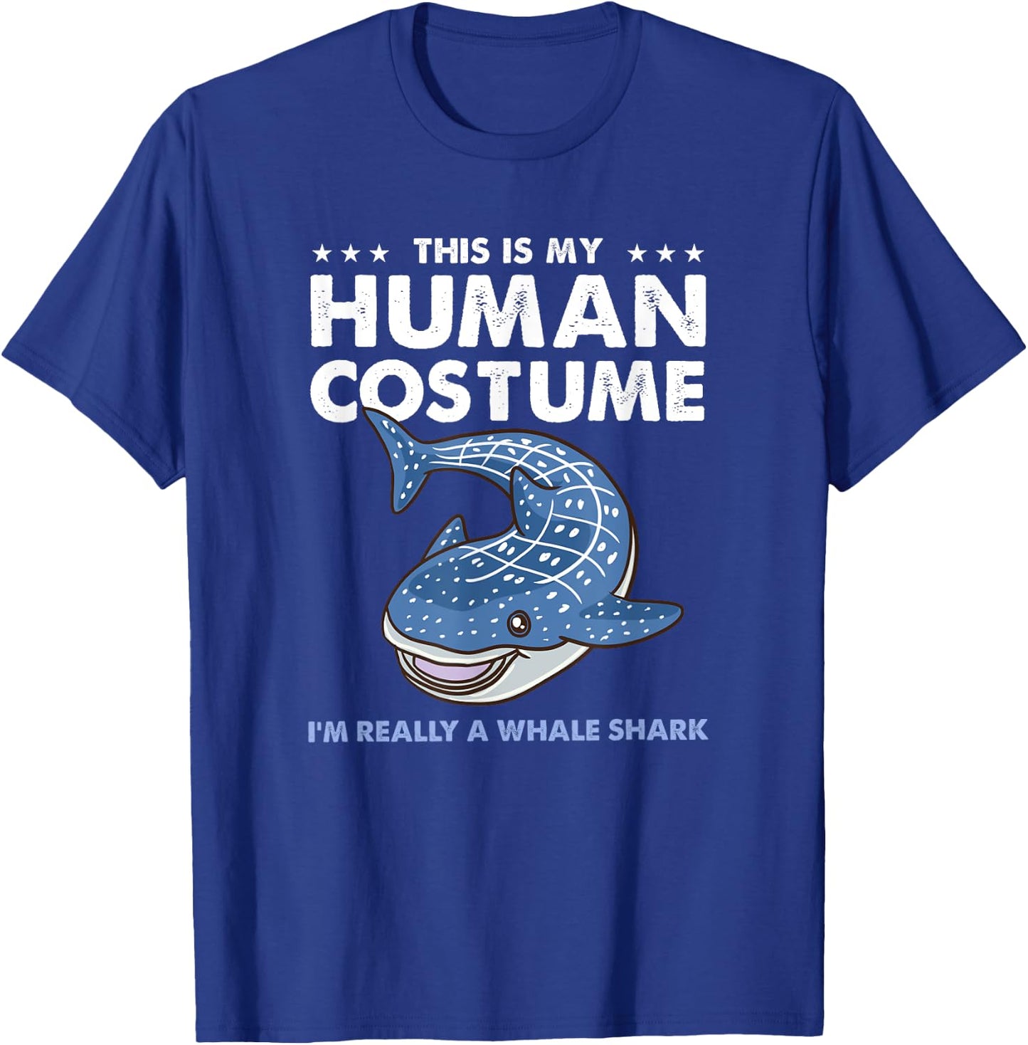 This Is My Human Costume Whale Shark T-Shirt - T-Shirt | Royal