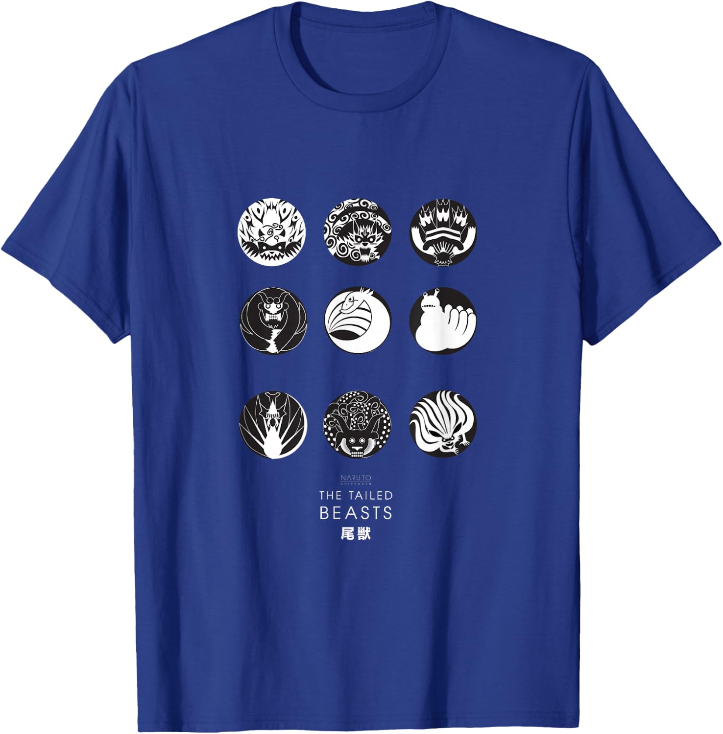 Naruto Anime Cartoon Tailed Beast T-Shirt - T-Shirt | Royal