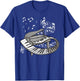 Piano Player Music Notes Musician Pianist Concert Festival T-Shirt - T-Shirt | Royal