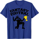 Fantasy Football GOAT Funny Fantasy Football Champion T-Shirt - T-Shirt | Royal