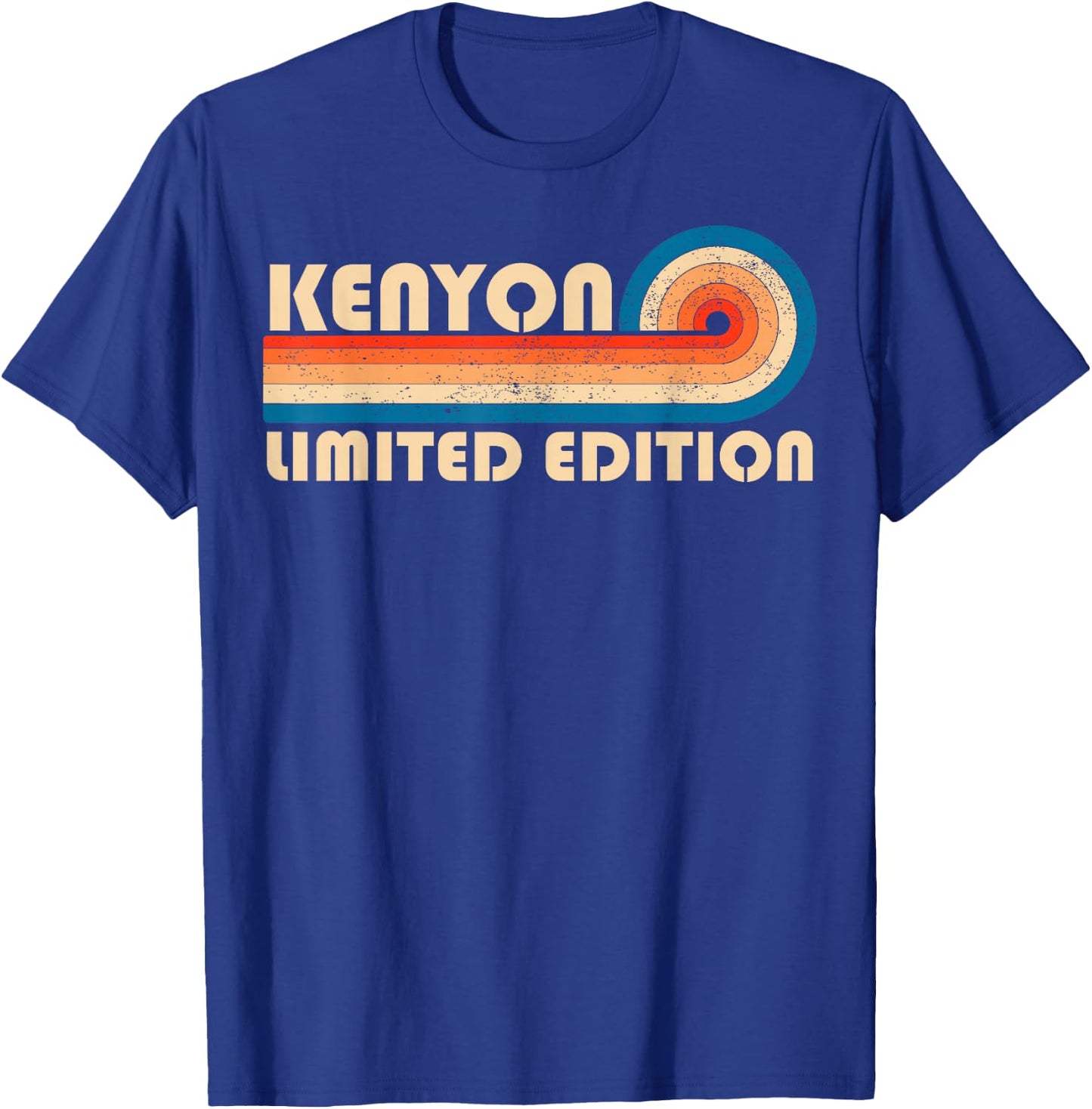 KENYON Surname Retro Vintage 80s 90s Birthday Reunion T-Shirt - T-Shirt | Royal
