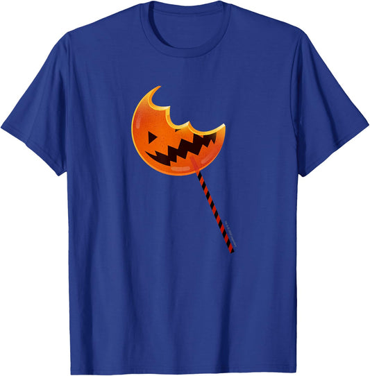 Trick ‘R Treat - Bitten Lollipop Treat T-Shirt - T-Shirt | Royal