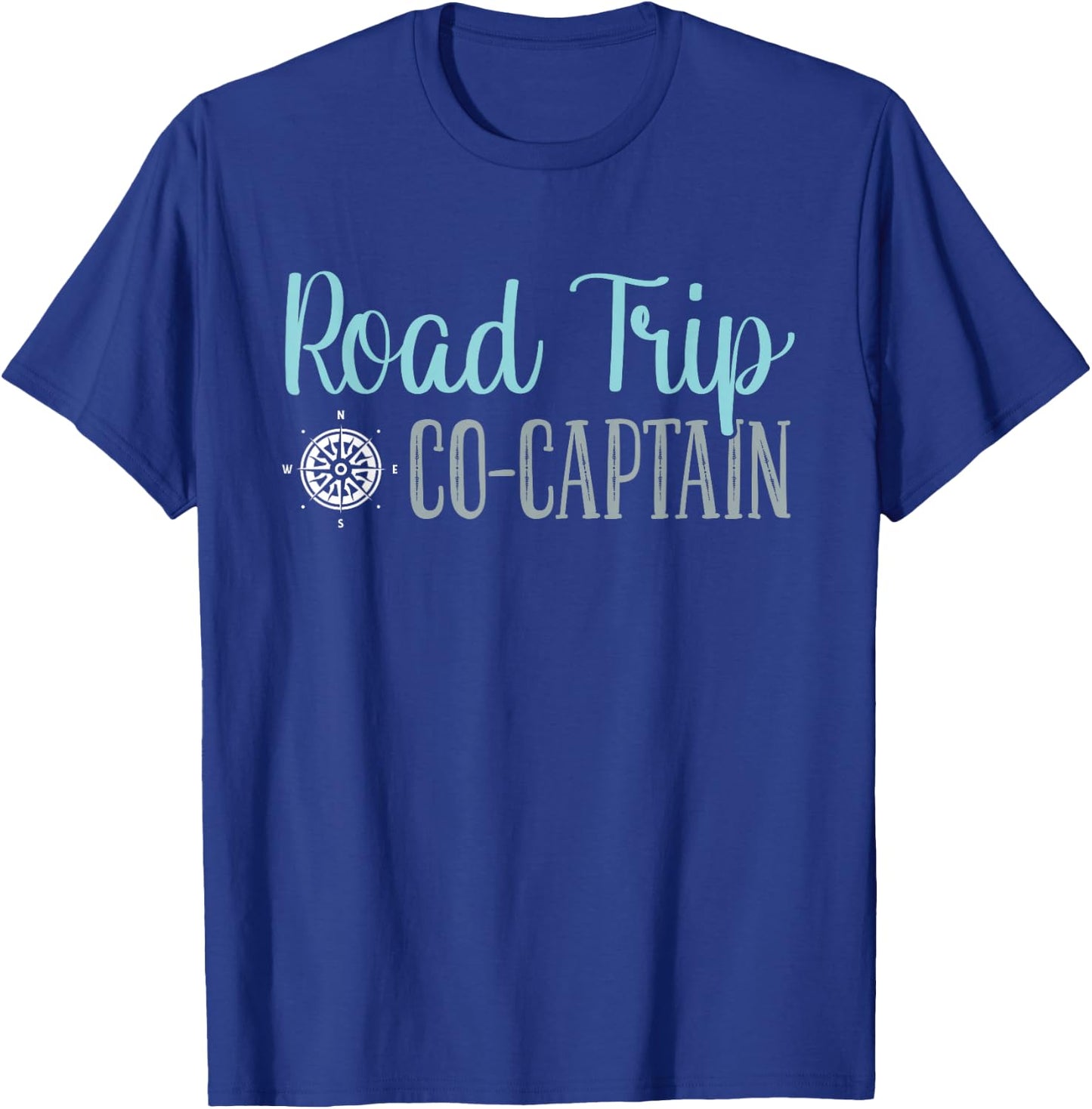 Road Trip Co Captain Road Trip T-Shirt - T-Shirt | Royal