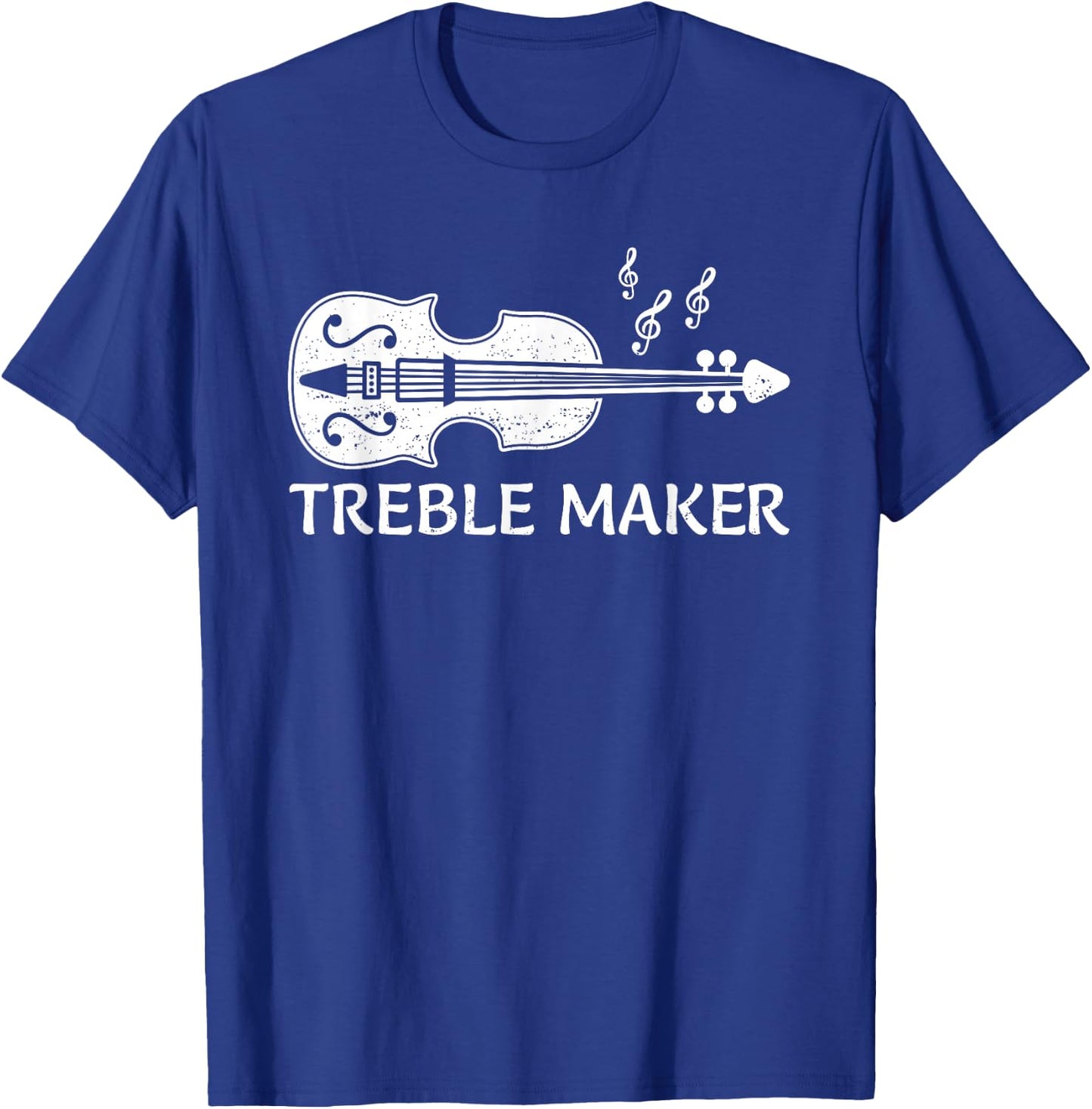 Cool Violin Player Art Women Violinist Viola Lover T-Shirt - T-Shirt | Royal