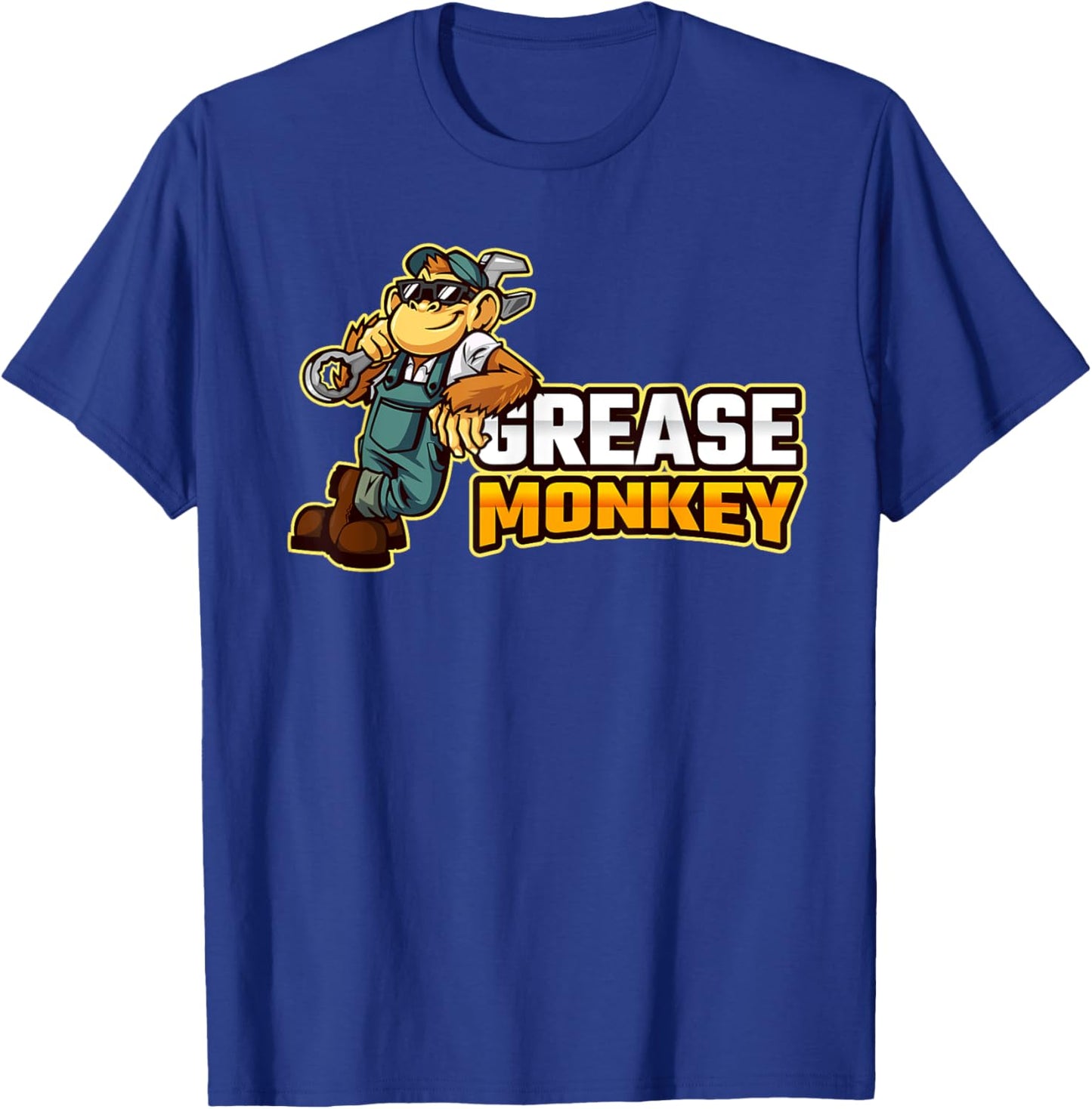 Funny Fat Monkey T-Shirt - T-Shirt | Royal