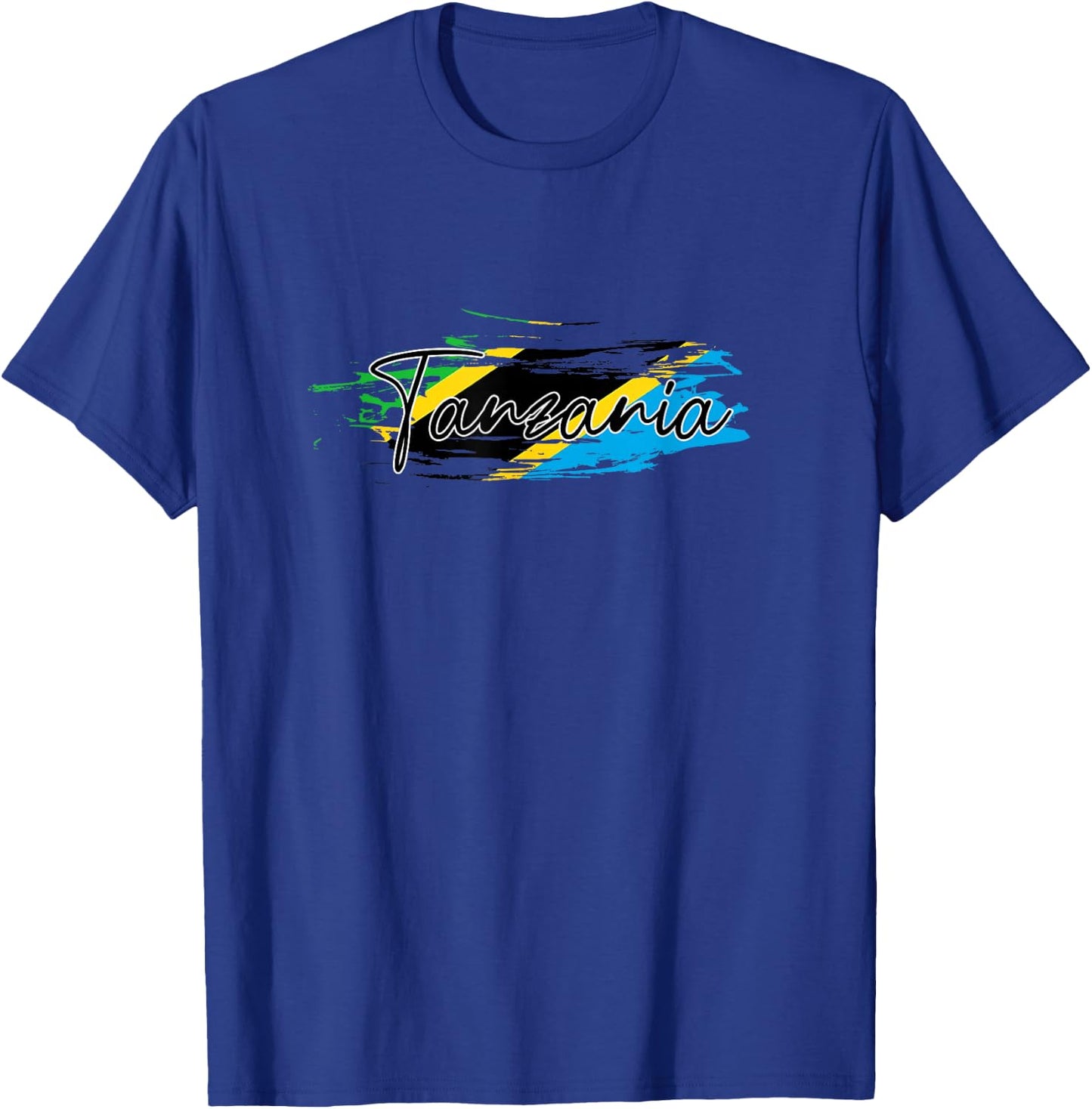 Tanzania Flag T-Shirt - T-Shirt | Royal