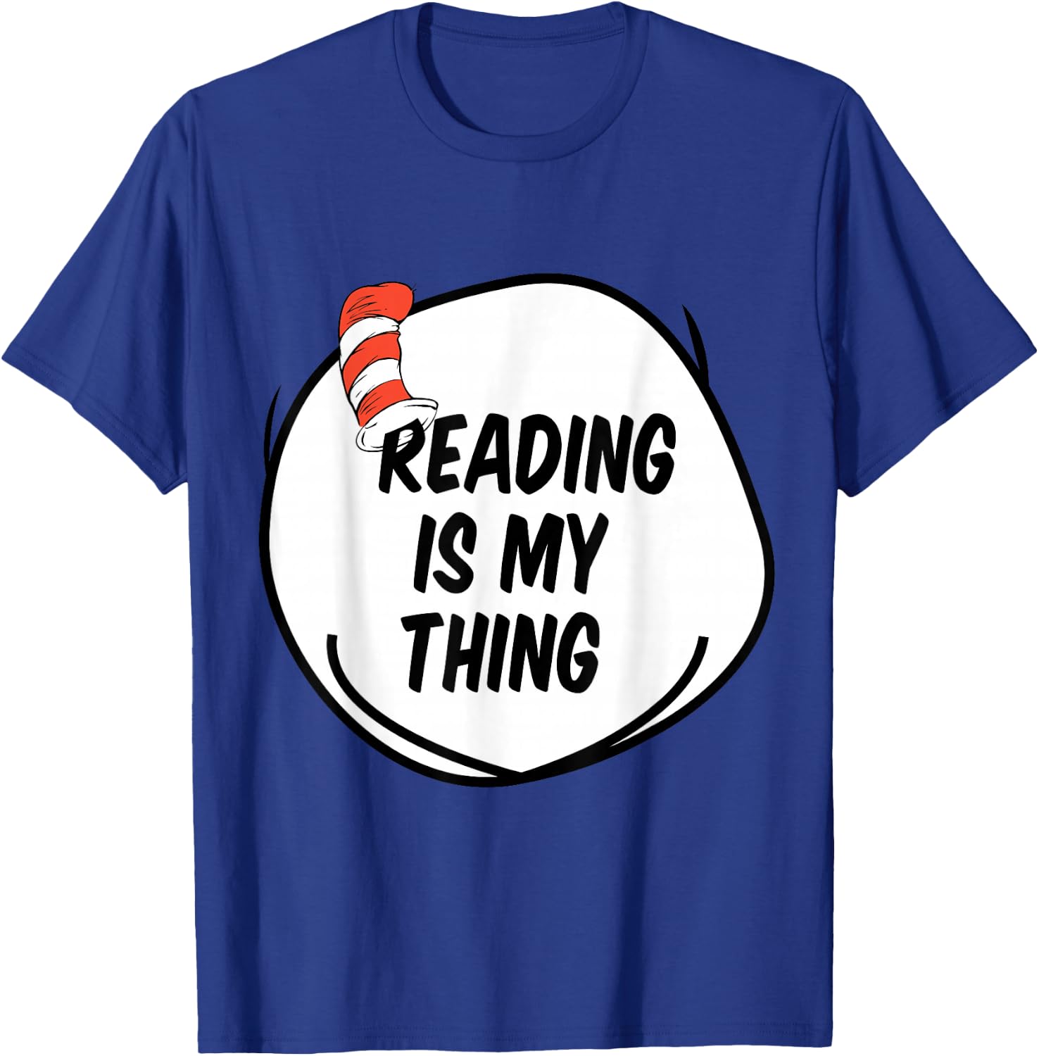 Reading is my Thing Funny Bookworm Reading book Lover T-Shirt - T-Shirt | Royal