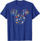 Disney Mickey Mouse Icon Día de Los Muertos Day of The Dead T-Shirt - T-Shirt | Royal