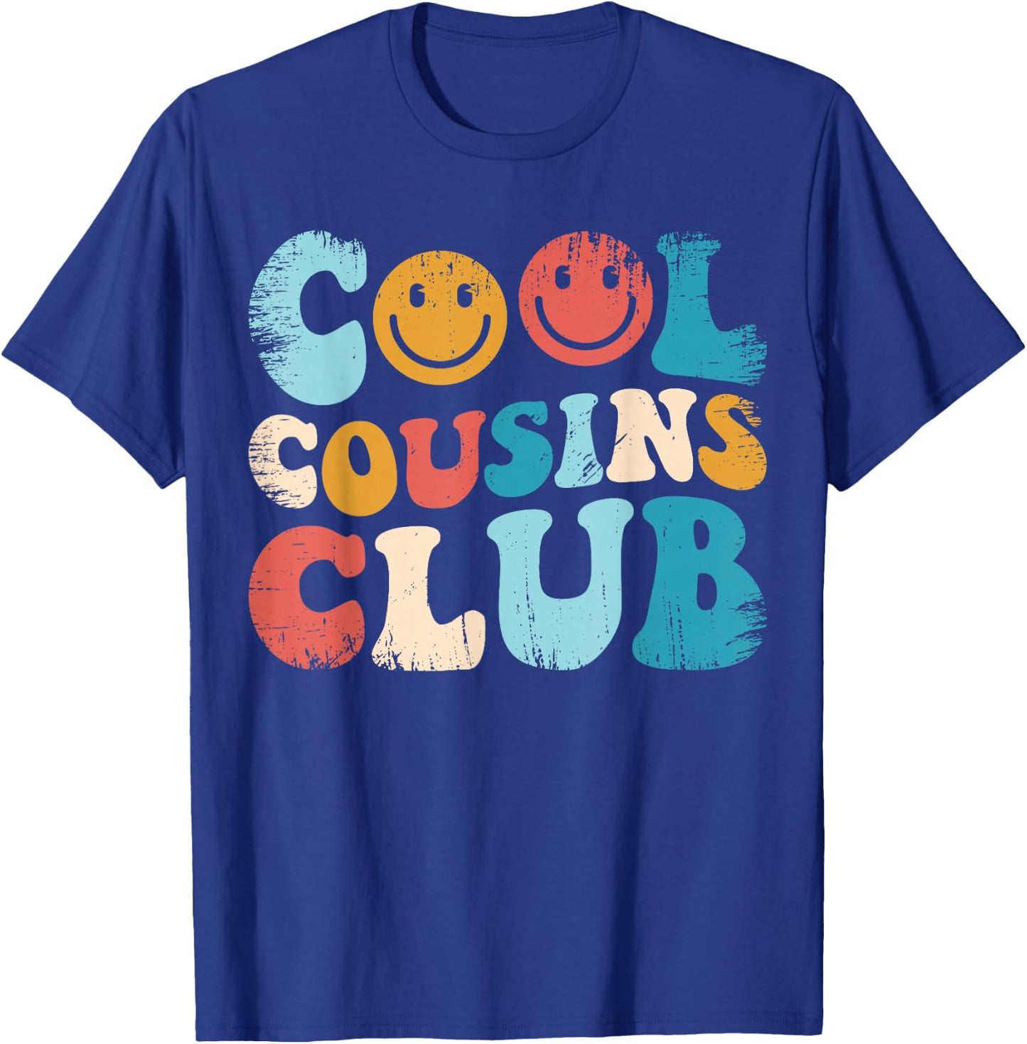Cool Cousins Club, Funny Cousin Crew Kids Boys Girls T-Shirt - T-Shirt | Royal