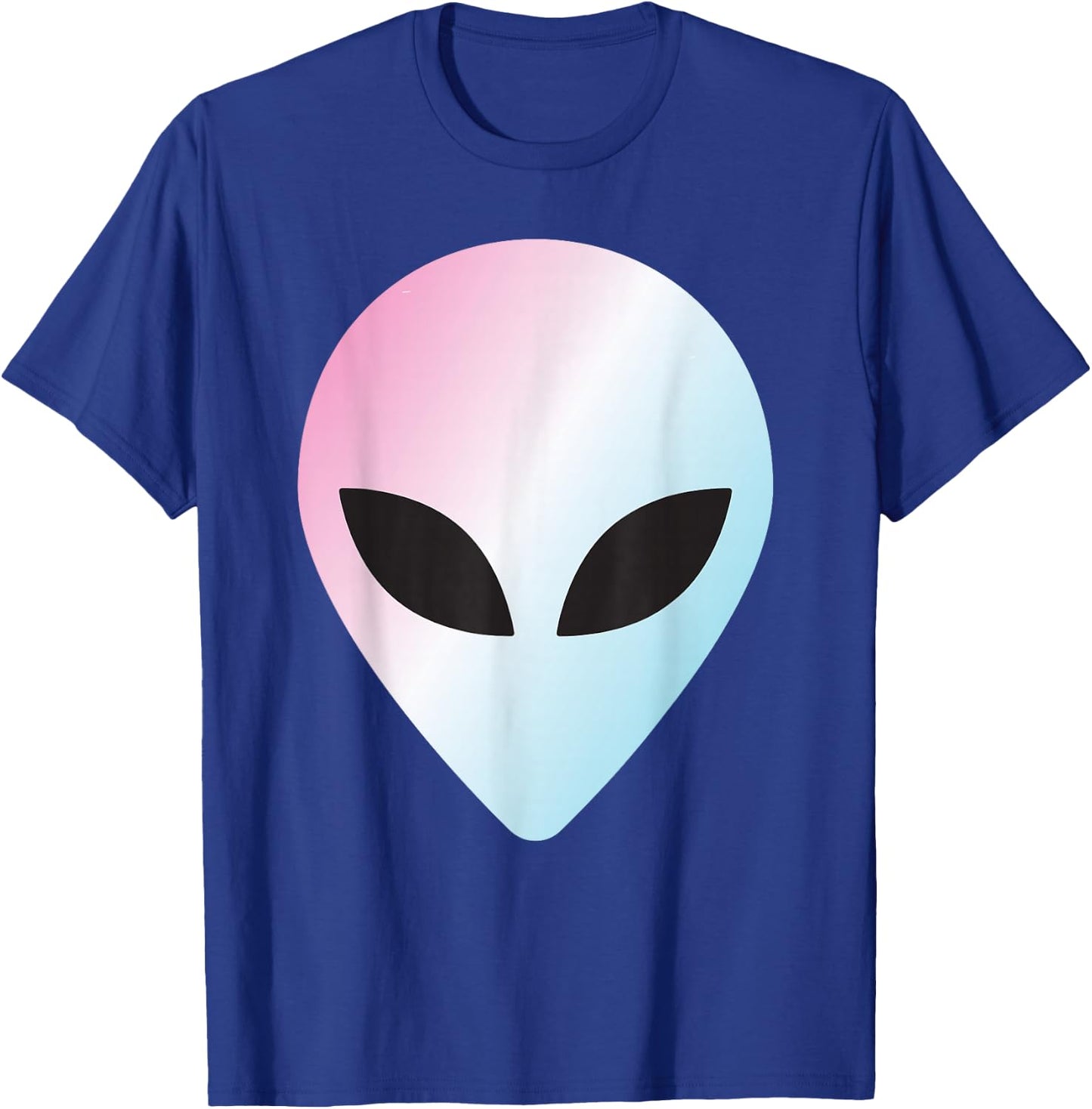 Alien Head T Shirt Colorful Alien thanksgiving 2023 T-Shirt - T-Shirt | Royal