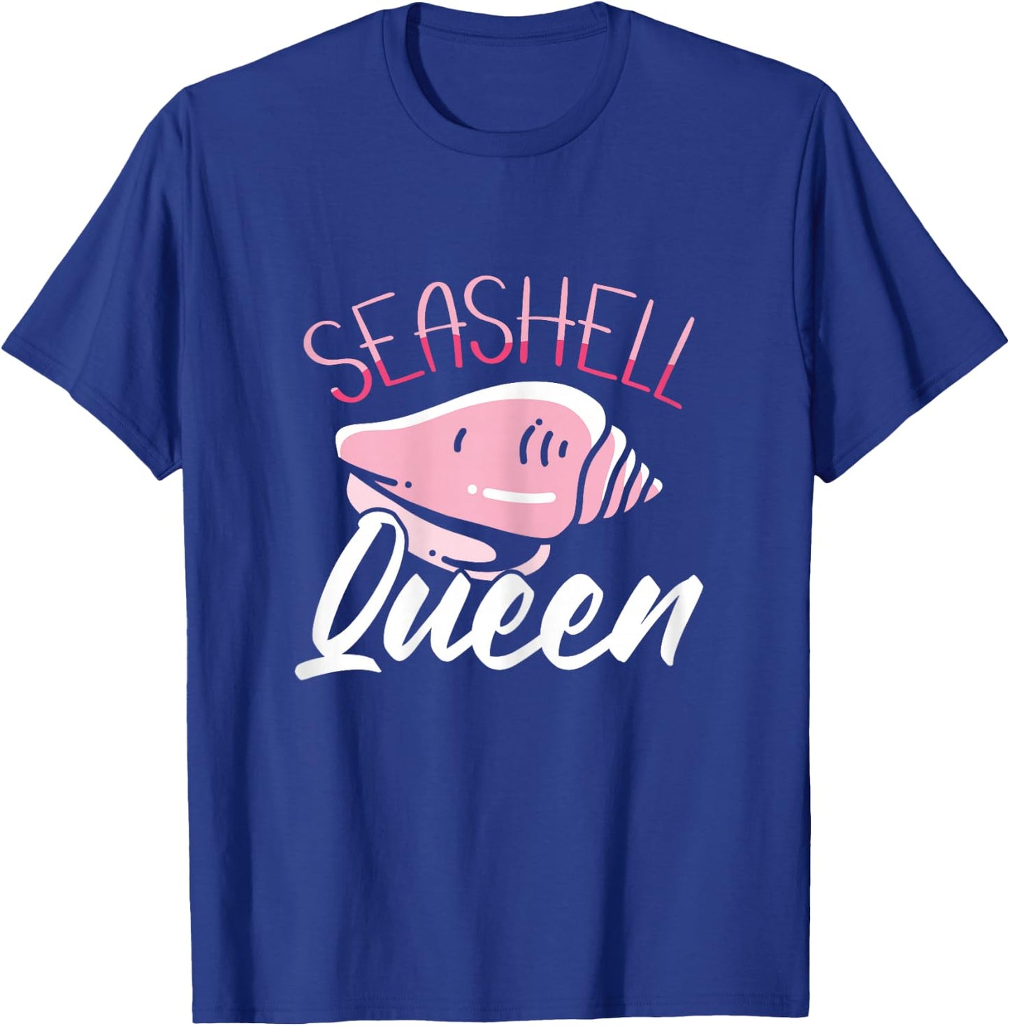 Seashell Queen Shelling Seashell Collecting T-Shirt - T-Shirt | Royal