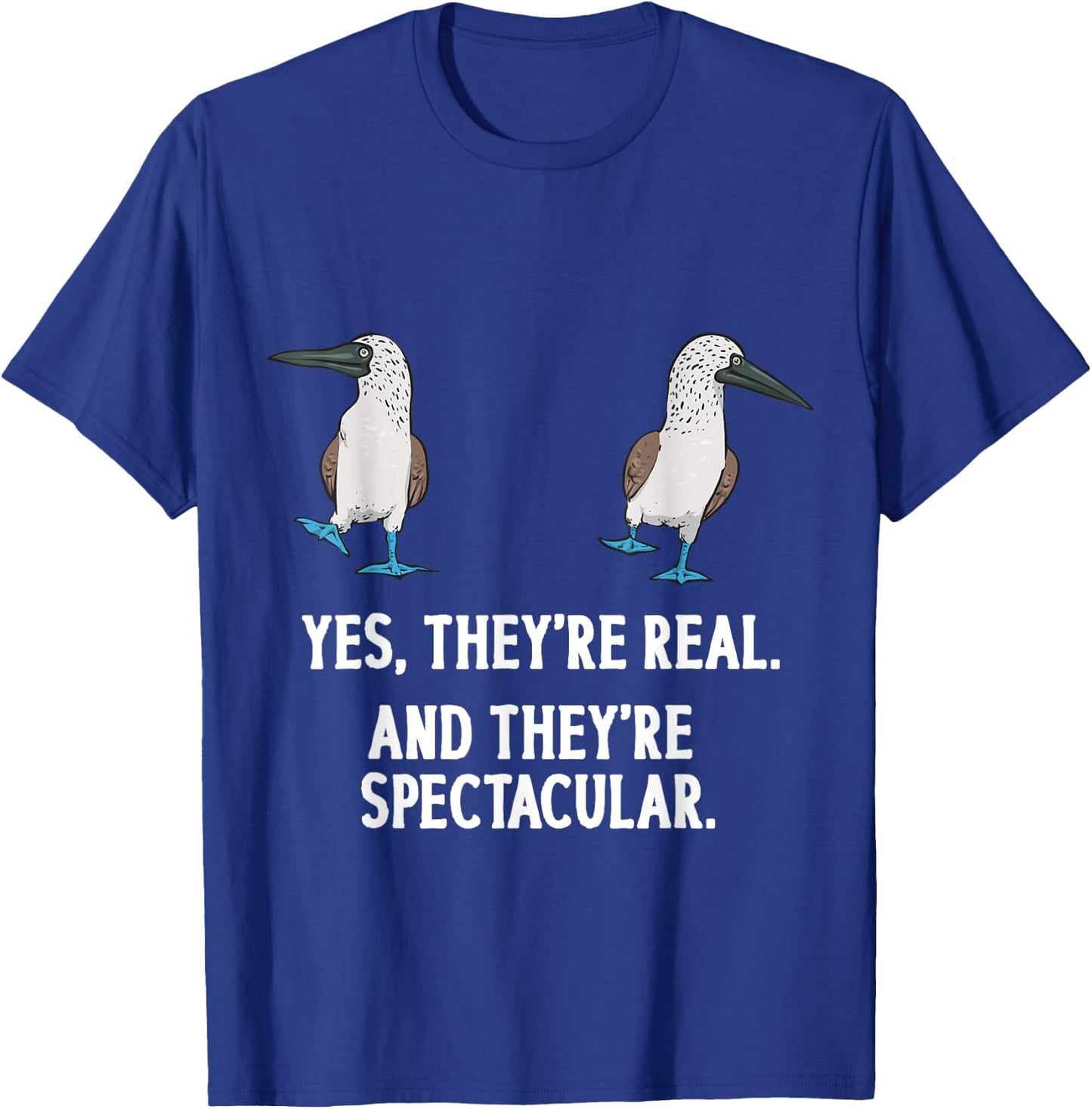Blue-footed Booby Seabird Boobies T-Shirt - T-Shirt | Royal