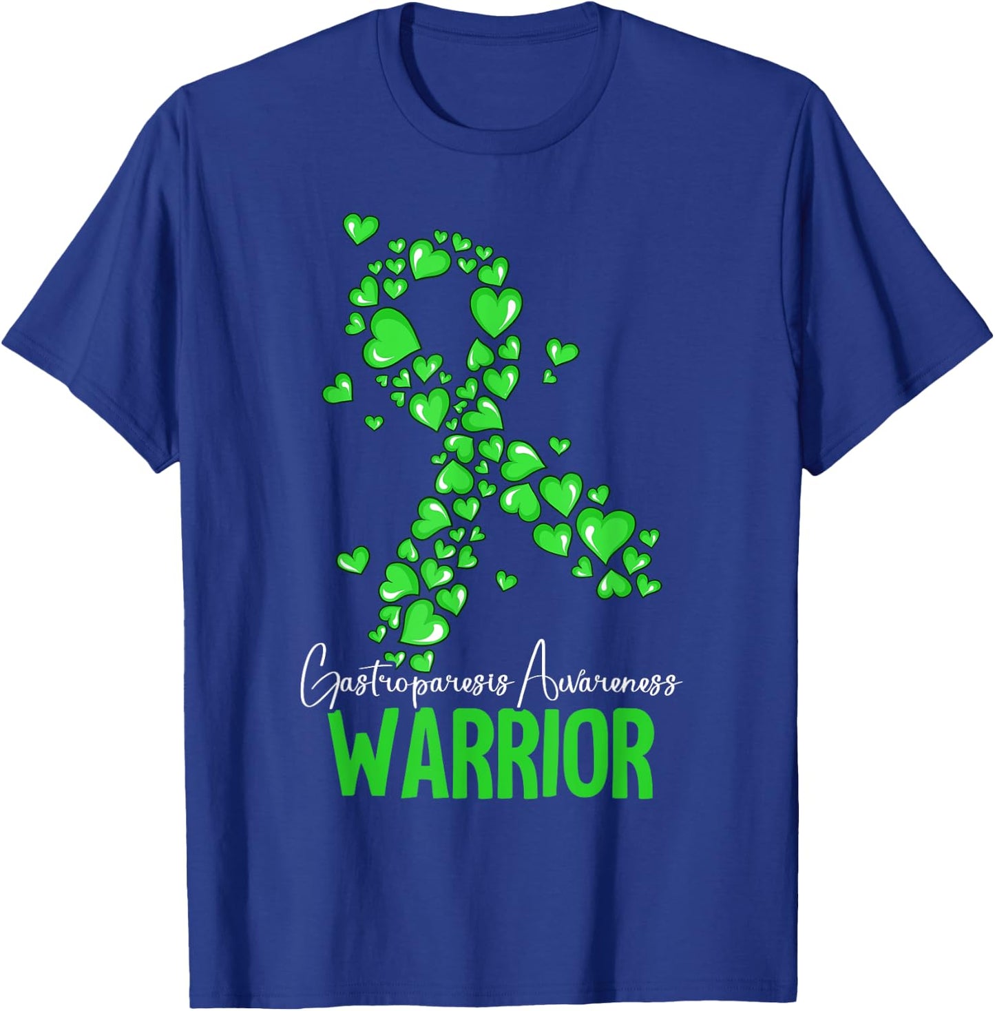 Warrior Gastroparesis Awareness T-Shirt - T-Shirt | Royal