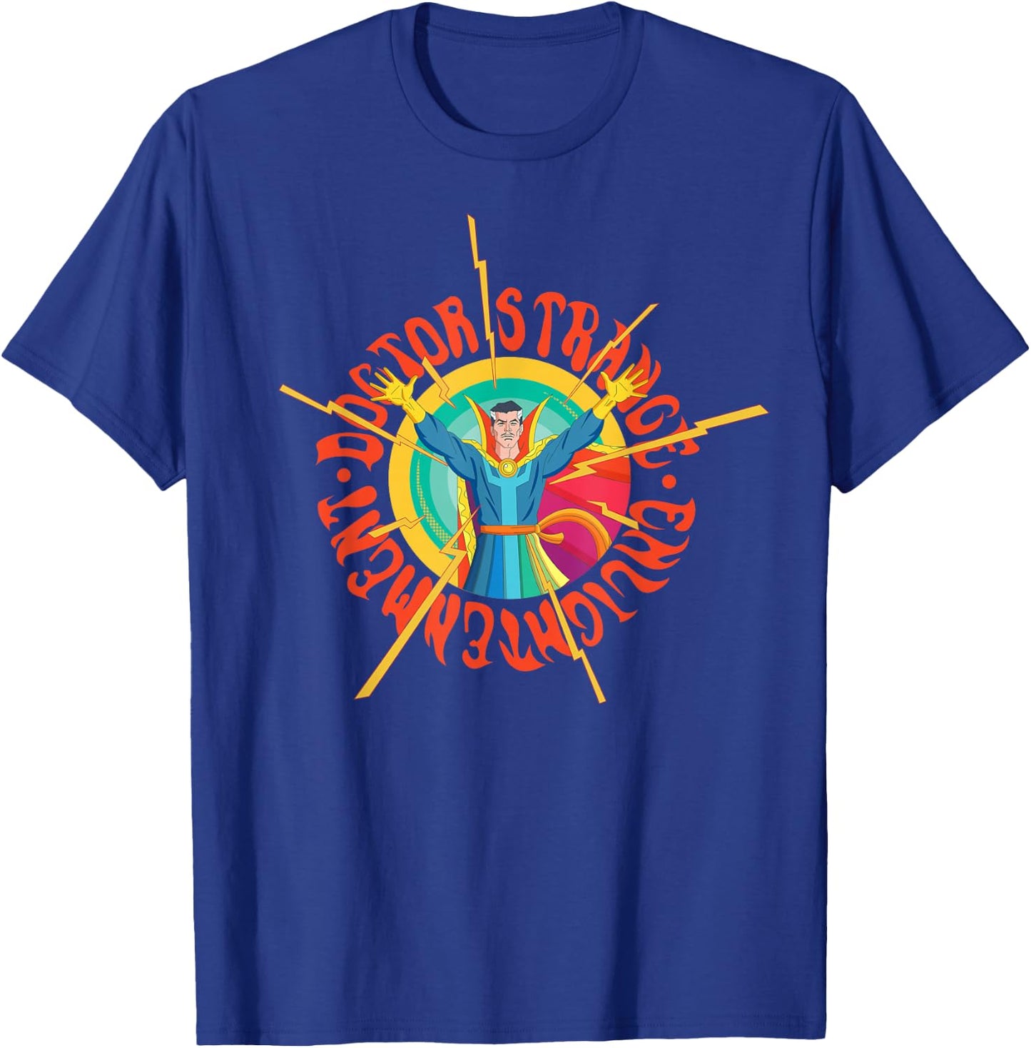 Marvel Doctor Strange Enlightenment Magic Circle Comic T-Shirt - T-Shirt | Royal