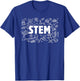 STEM Science Technology Engineering Math Teacher Student T-Shirt - T-Shirt | Royal