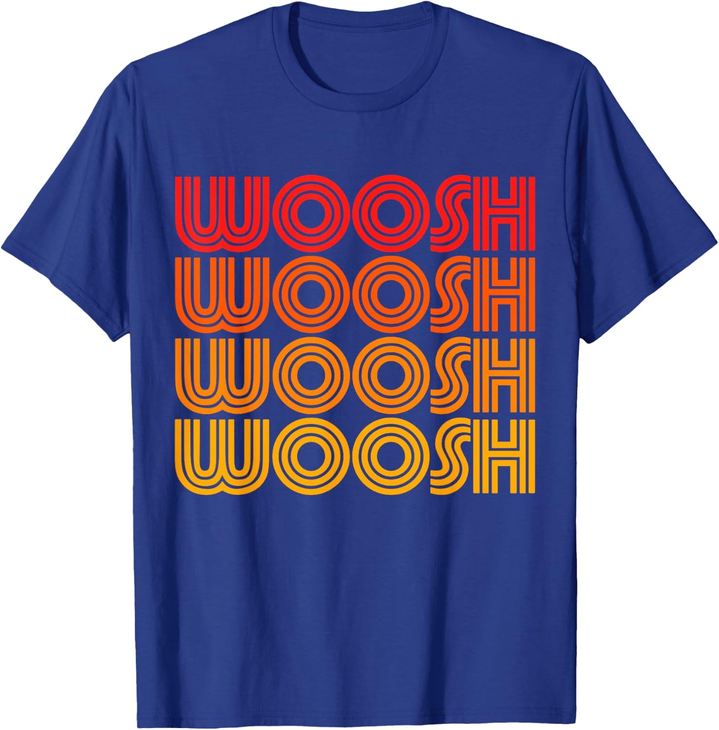 Woosh Funny Word Joke Went Over My Head Fast Sports Race Fan T-Shirt - T-Shirt | Royal