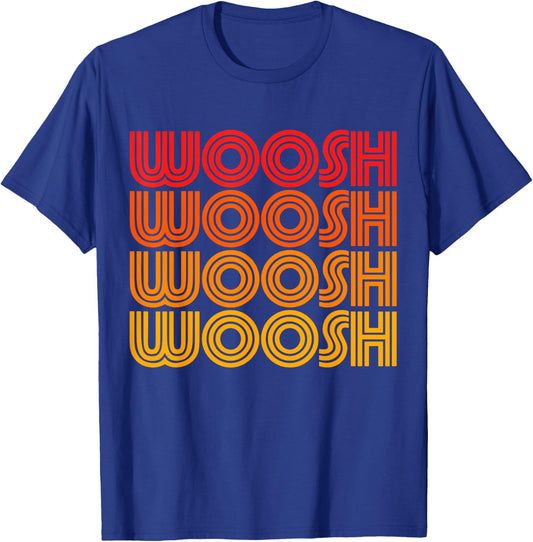Woosh Funny Word Joke Went Over My Head Fast Sports Race Fan T-Shirt - T-Shirt | Royal