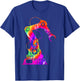 Robot Robotics Engineer Tie Dye 80s 90s T-Shirt - T-Shirt | Royal