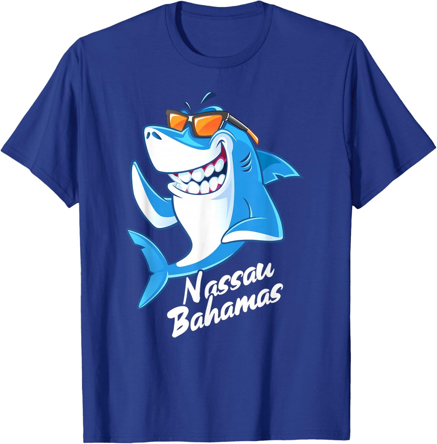 Nassau Bahamas Shark Vacation Souvenir T-Shirt - T-Shirt | Royal