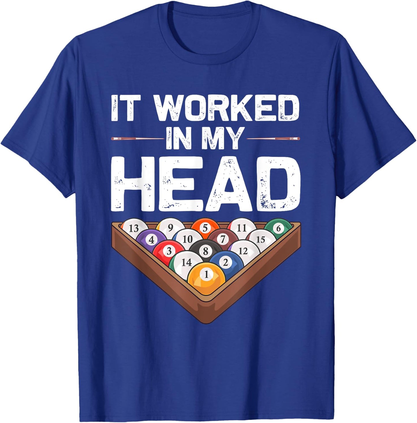 Funny Pool Billiards Design Women Pool Game Players T-Shirt - T-Shirt | Royal