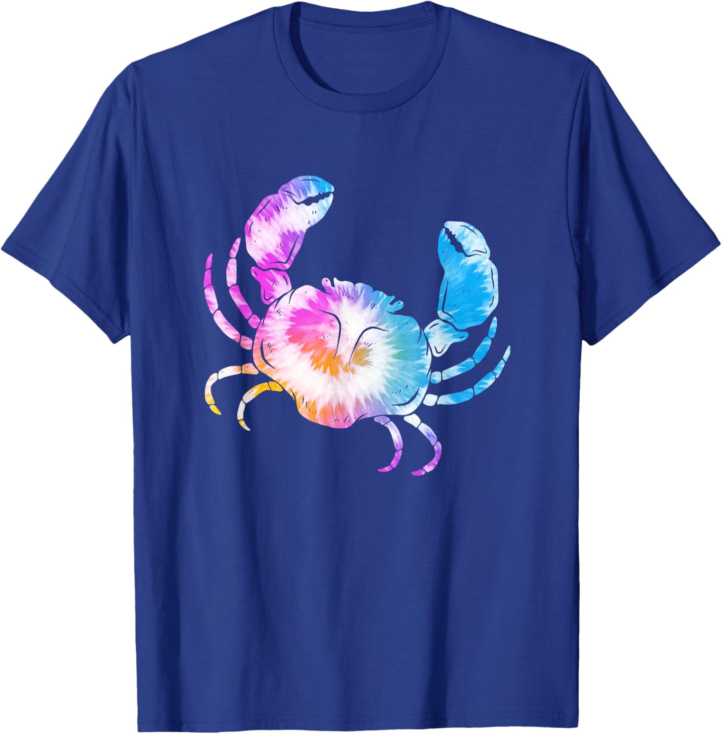 Colorful Crab - Fishing Hunting Animal Crustaceans T-Shirt - T-Shirt | Royal