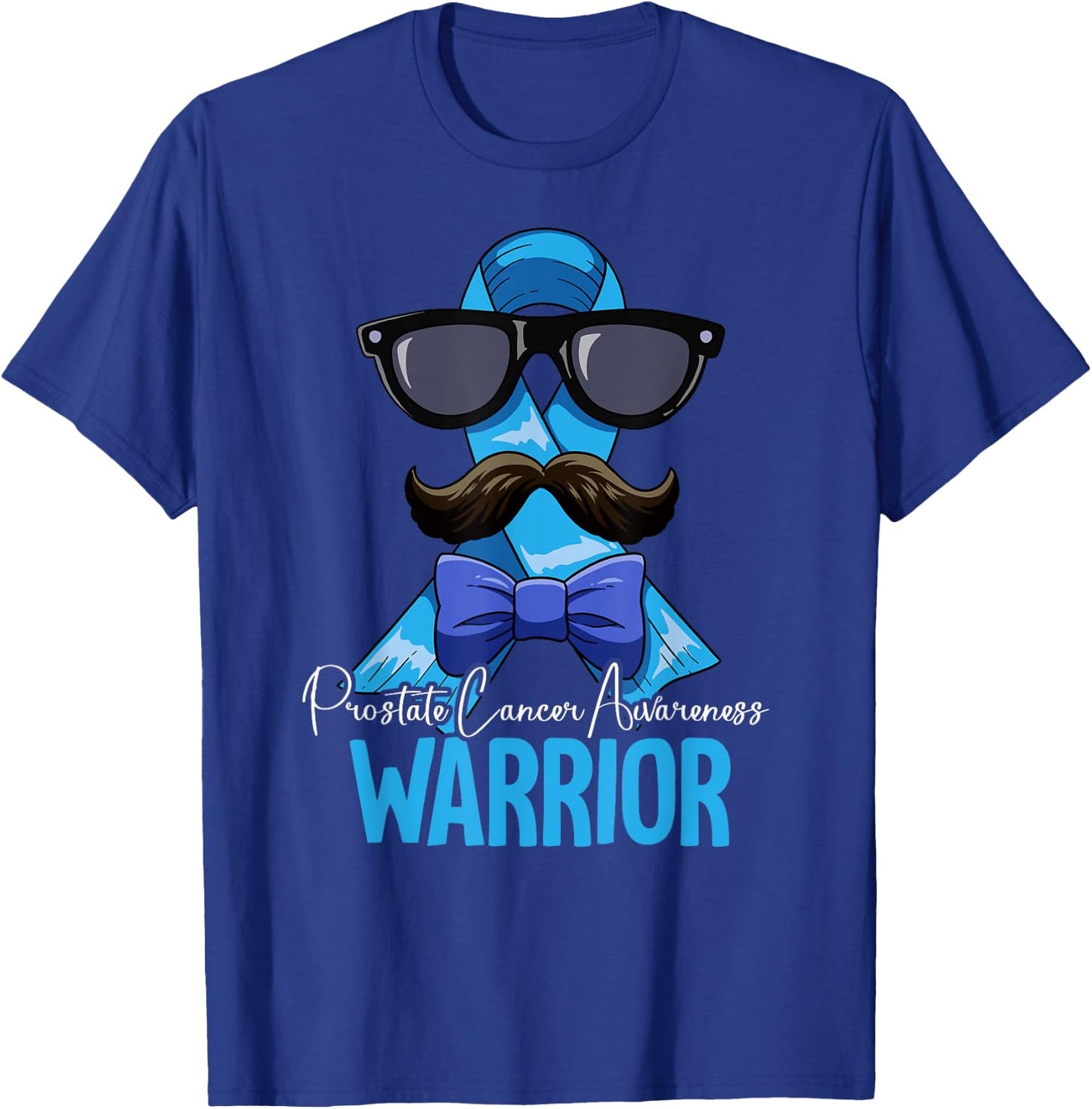 Warrior Prostate Cancer Awareness T-Shirt - T-Shirt | Royal