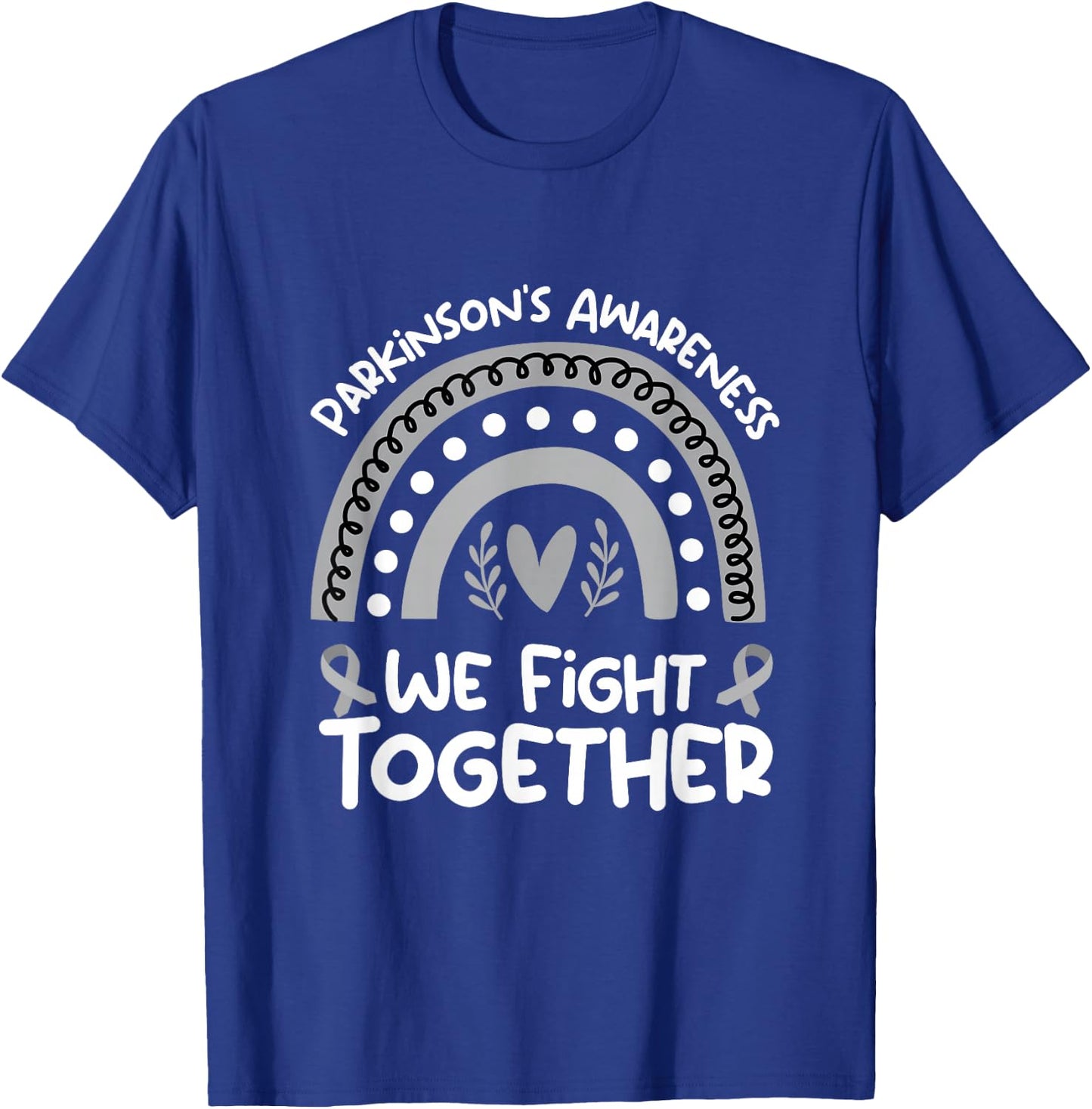 Together we fight awareness of Parkinsons Disease T-Shirt - T-Shirt | Royal
