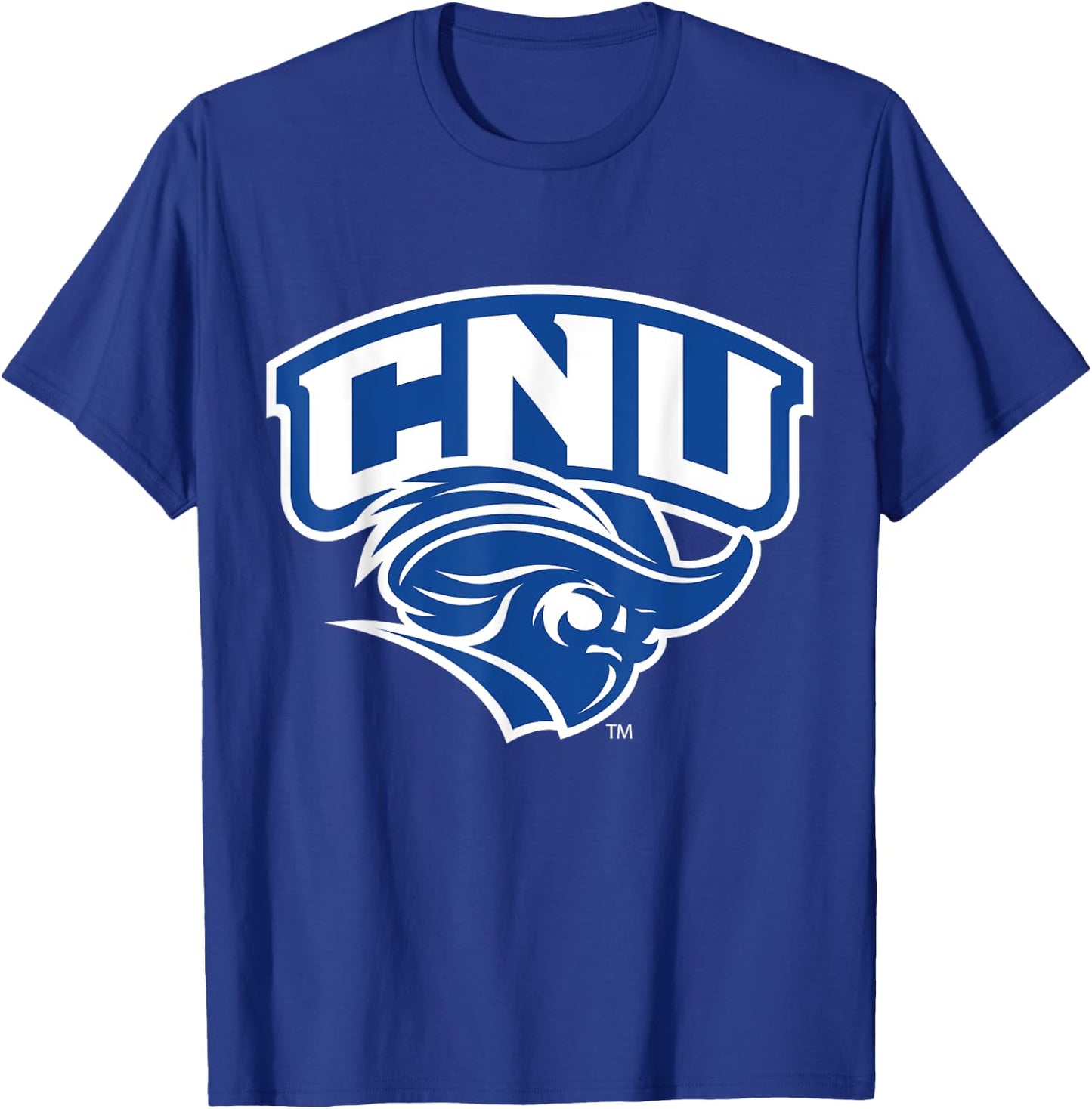 Christopher Newport Captains | Official NCAA | TDYCNU1 T-Shirt - T-Shirt | Royal