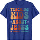 Teaching Kids About Jesus Is The Best Job Ever T-Shirt - T-Shirt | Royal