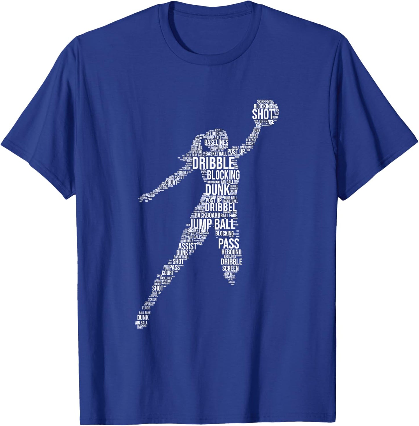 Basketball Girl - Point Guard Ball Shooting Sports T-Shirt - T-Shirt | Royal