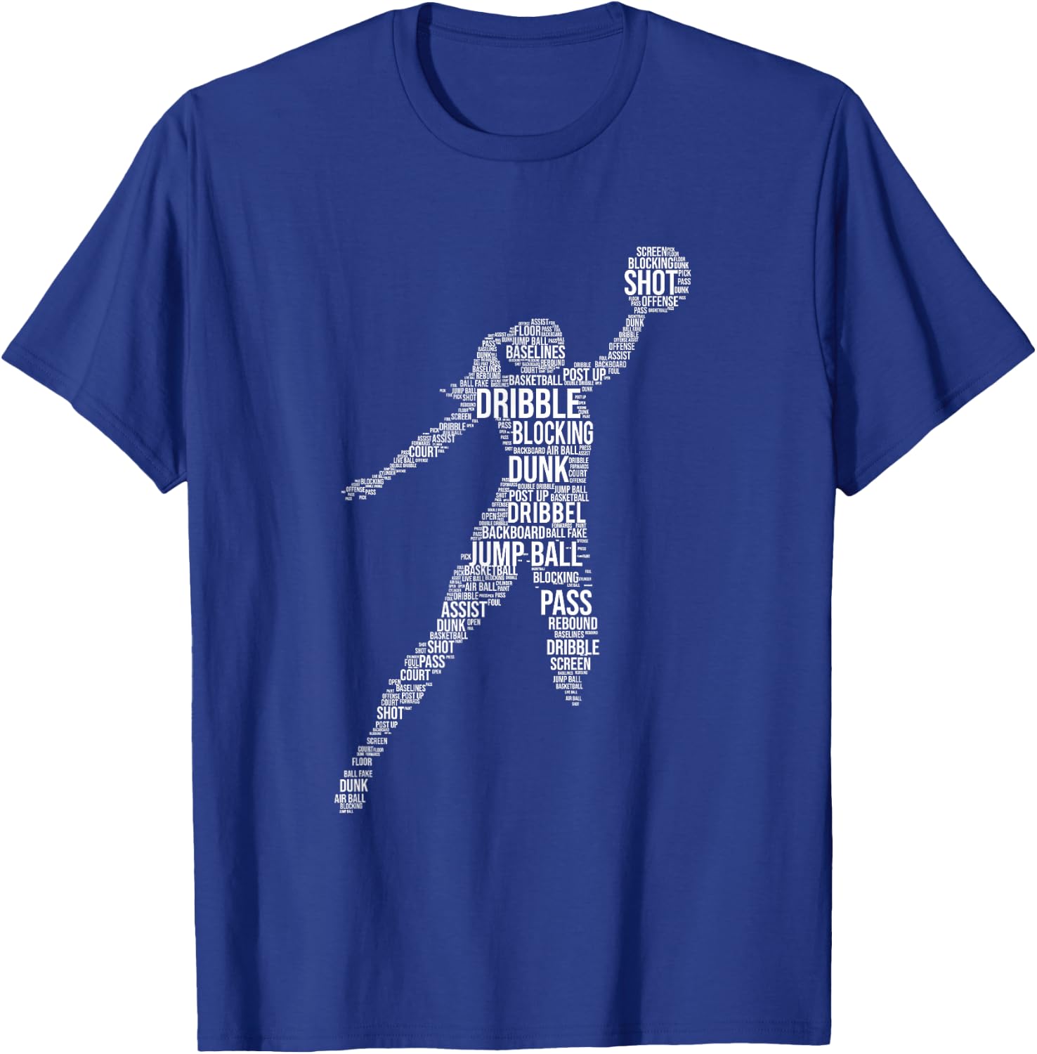 Basketball Girl - Point Guard Ball Shooting Sports T-Shirt - T-Shirt | Royal