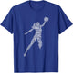 Basketball Girl - Point Guard Ball Shooting Sports T-Shirt - T-Shirt | Royal